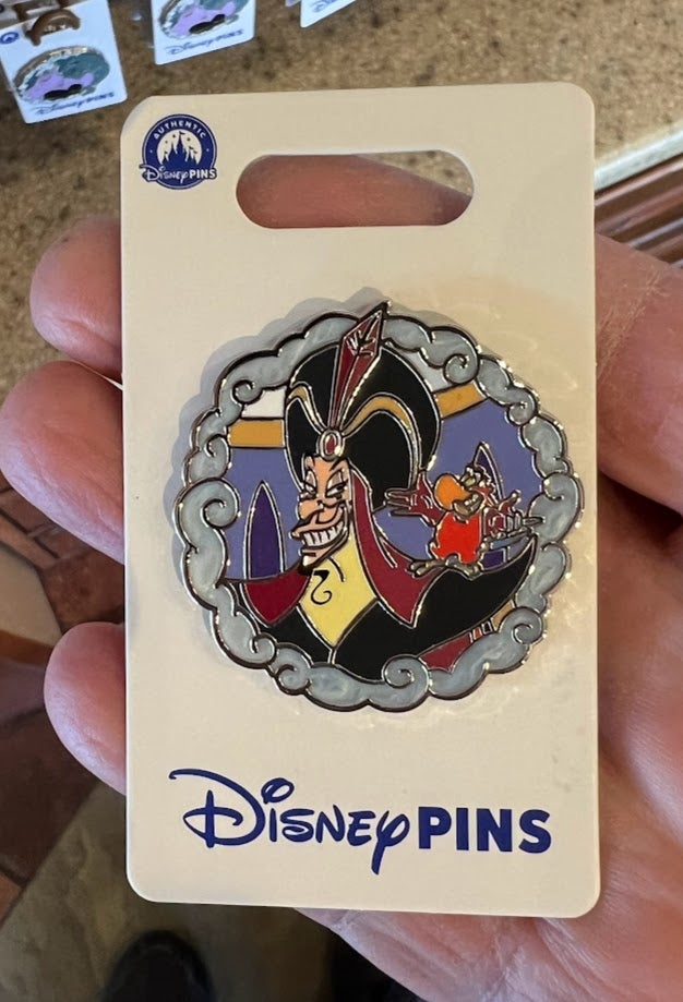 Jafar & Iago Aladdin Disney Pin