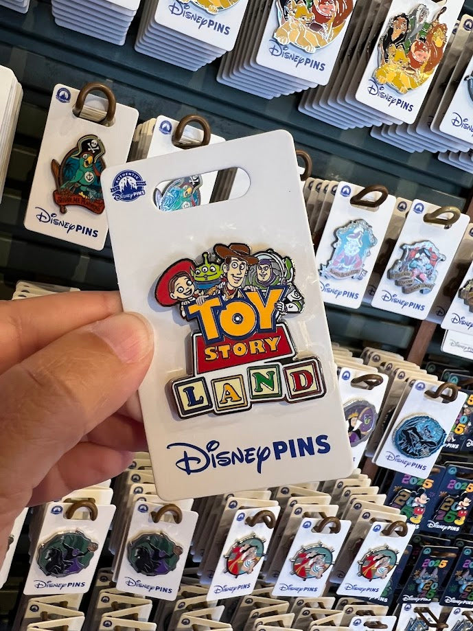 Jessie Woodie & Buzz Lightyear Toy Story Land Disney Pin
