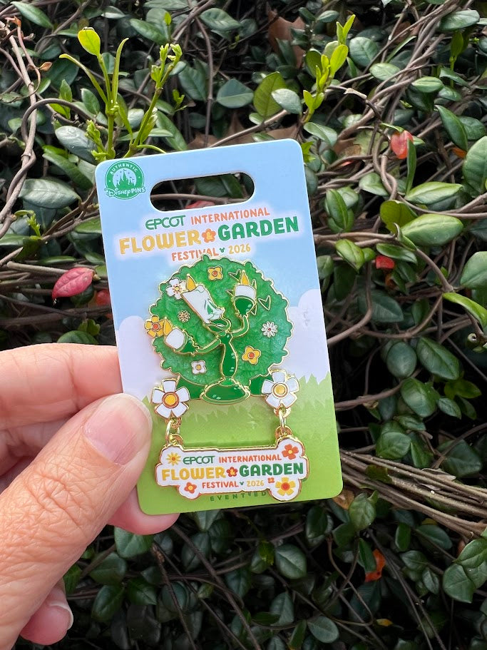 Lumiere 2026 Epcot Flower & Garden Festival Disney Pin