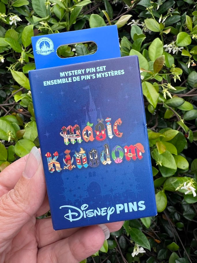 Magic Kingdom Letters Mystery Disney Pin Pack