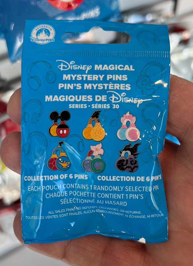 Magical Mystery Series 30 Headphones Mystery Disney Pin Pack
