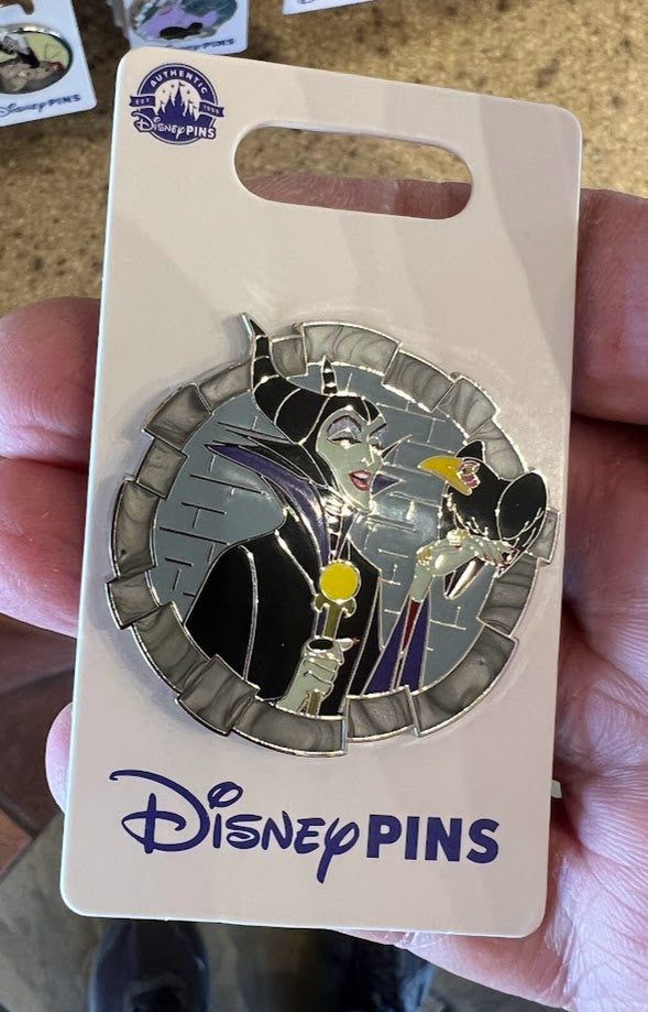 Maleficent & Diablo Sleeping Beauty Disney Pin
