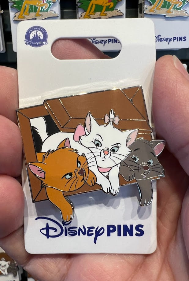 Marie Toulouse & Berlioz Aristocats Disney Pin