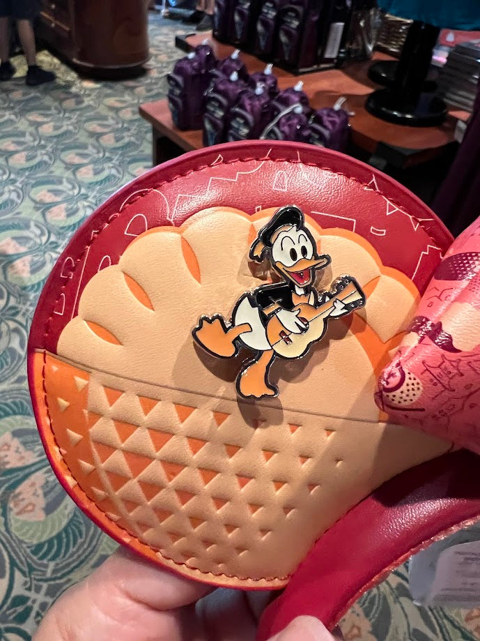 Mickey & Donald 2025 Epcot Food & Wine Festival Minnie Mouse Ears Headband
