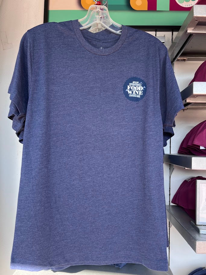 Mickey & Friends 2026 Epcot Food & Wine Festival Adult T-Shirt