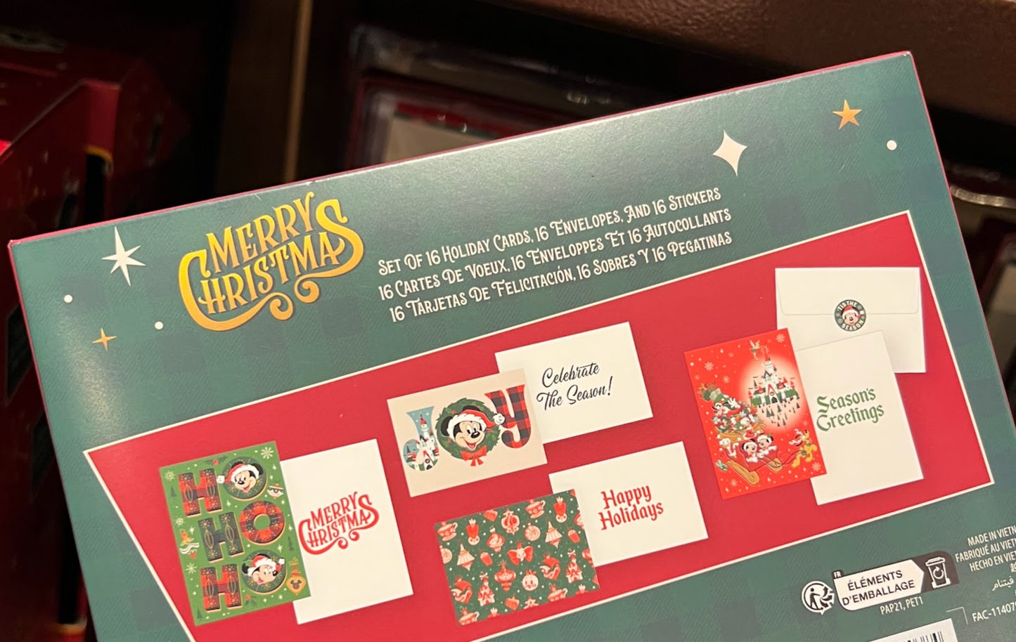 Mickey & Friends Christmas Cards