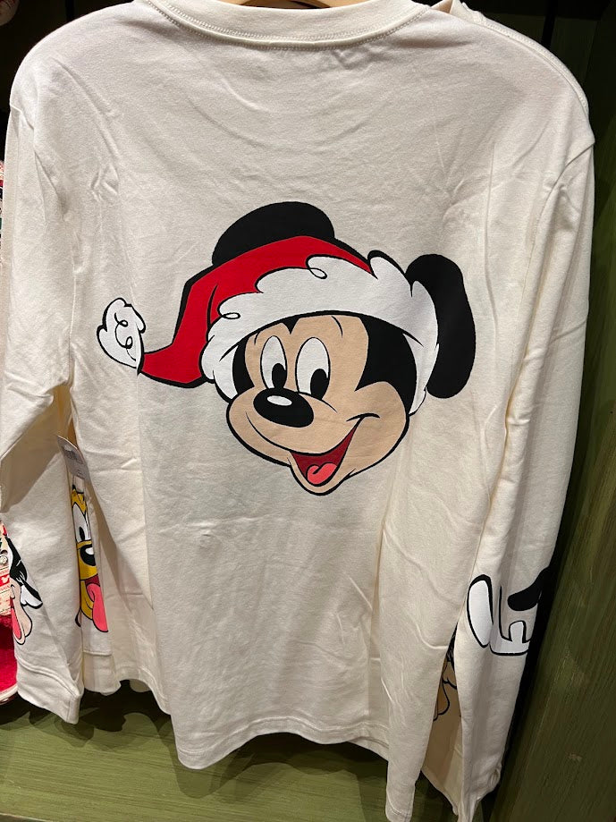 Mickey & Friends Christmas Walt Disney World Long Sleeve Shirt