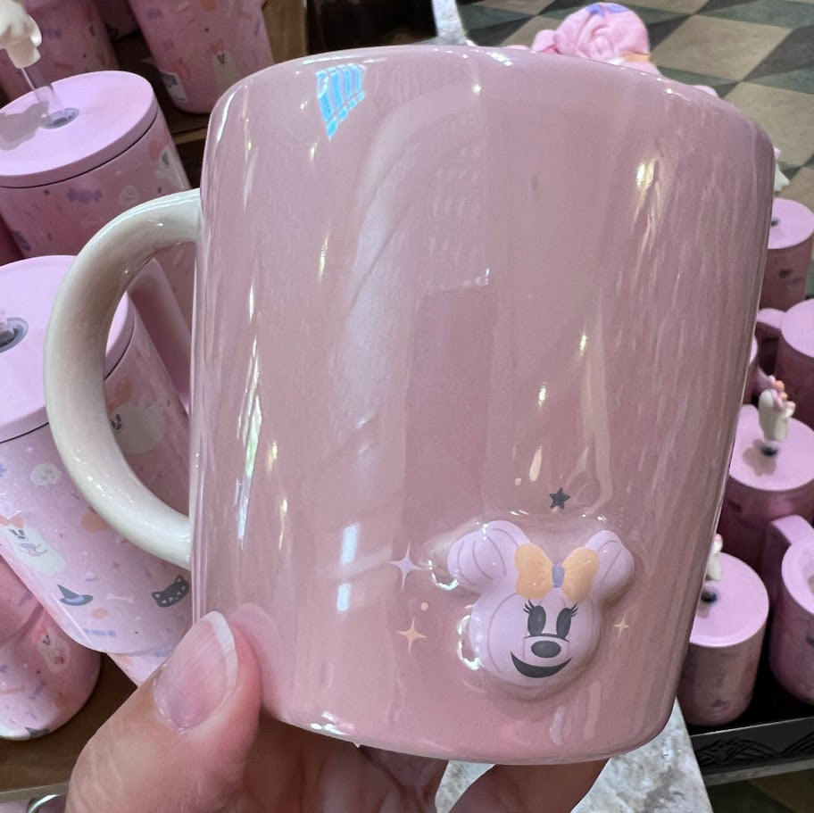 Mickey & Minnie Cutie Ghosts Hey Boo Mug 14 oz