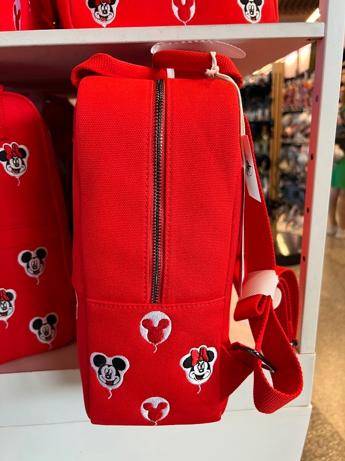 Mickey & Minnie Mouse Canvas Loungefly Backpack