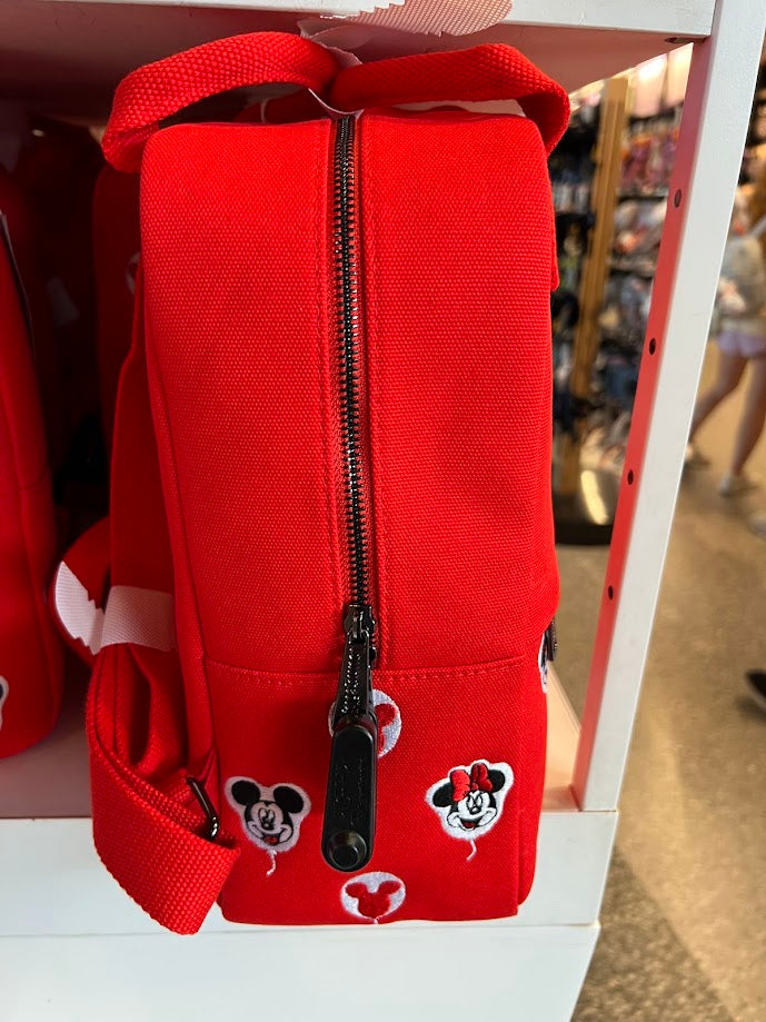 Mickey & Minnie Mouse Canvas Loungefly Backpack