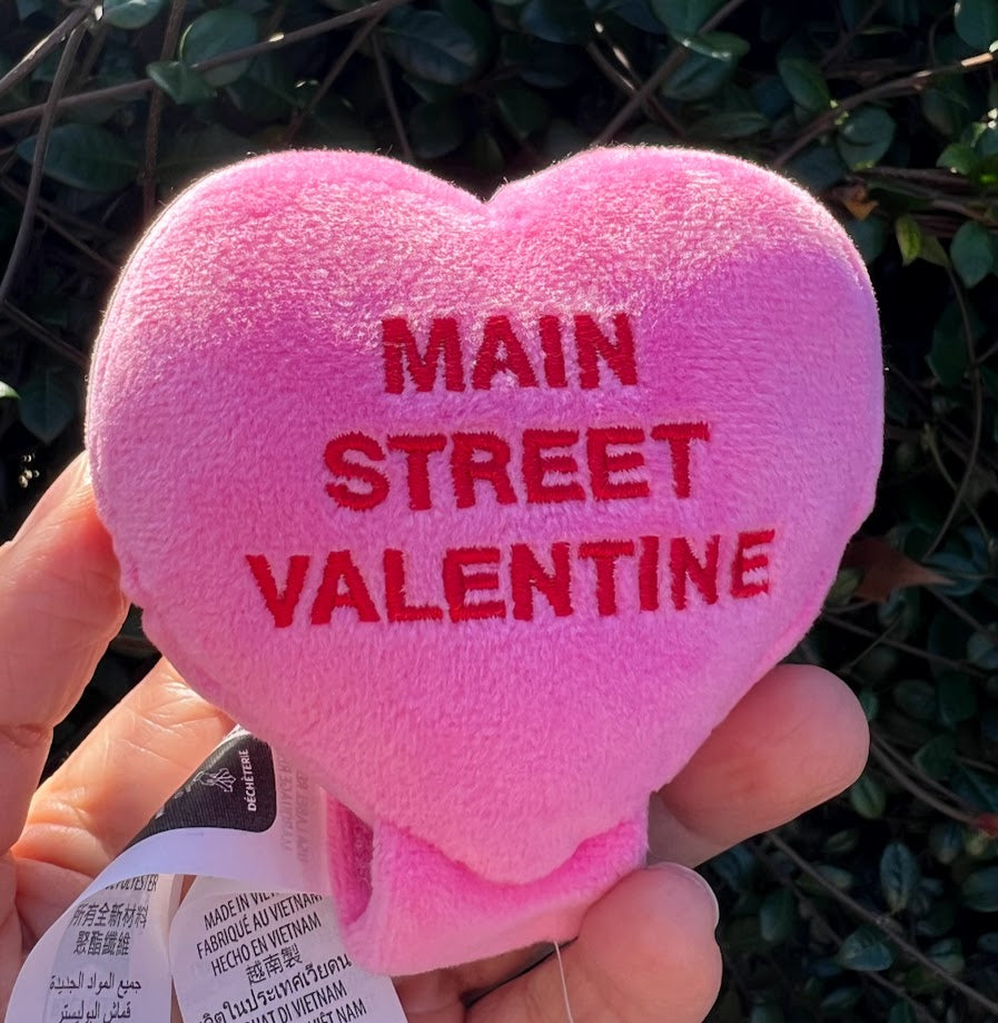 Mickey & Minnie Main Street Valentine Heart Headband Plush