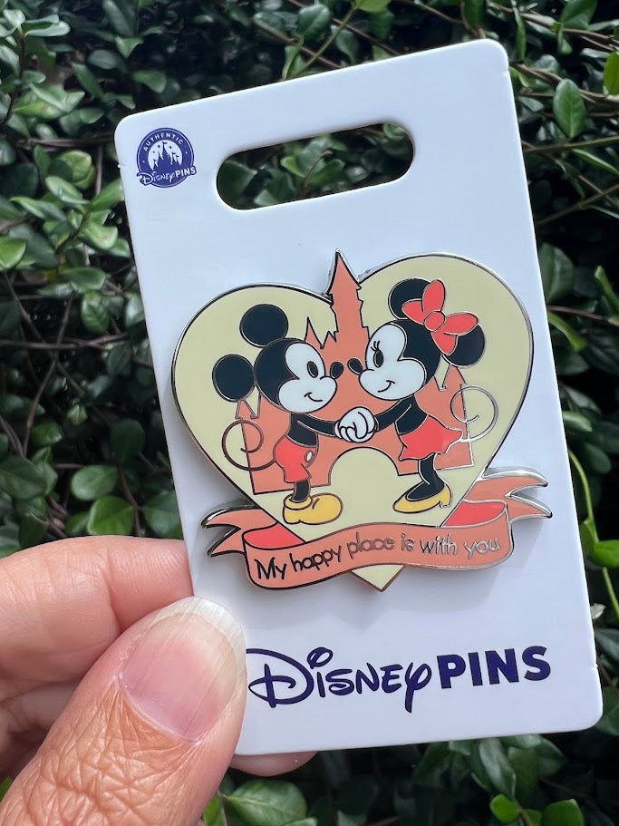 Mickey & Minnie My Happy Place is with You Disney Pin