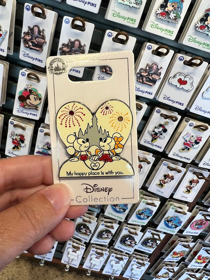 Mickey & Minnie My Happy Place is with You Disney Pin