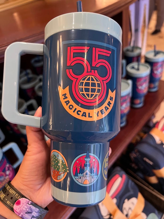 Walt Disney World 55th Anniversary Plastic Tumbler 1.2 L