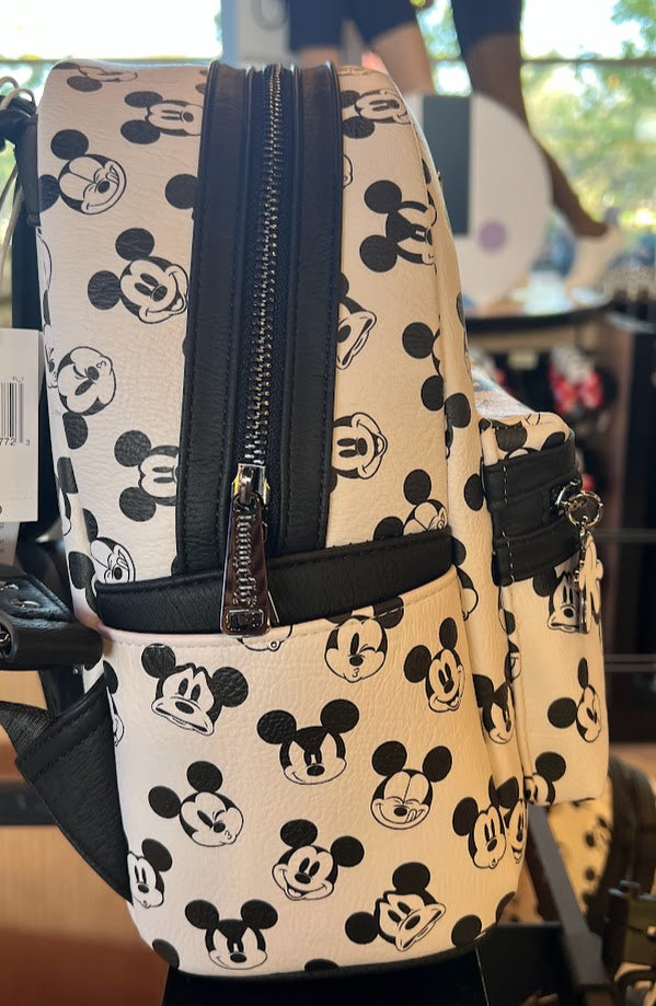 Mickey Mouse Faces Loungefly Disney Mini Backpack
