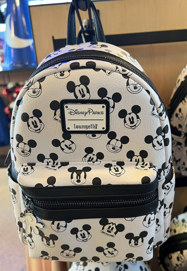disney backpack mini Mickey Mouse Faces Loungefly Disney Mini Backpack