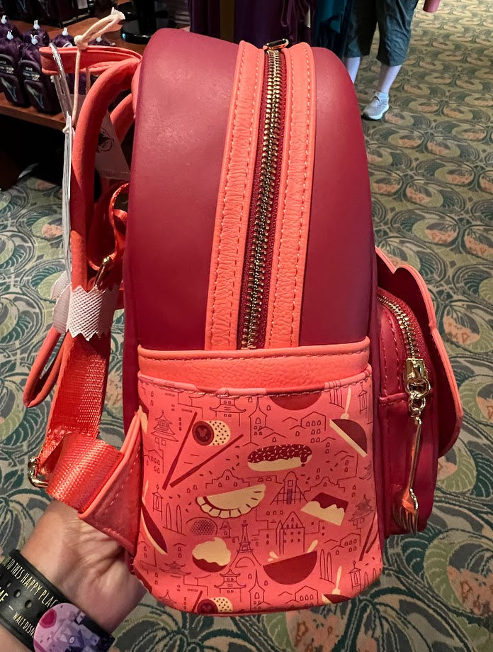Mickey Mouse 2025 Epcot Food & Wine Festival Loungefly Disney Mini Backpack