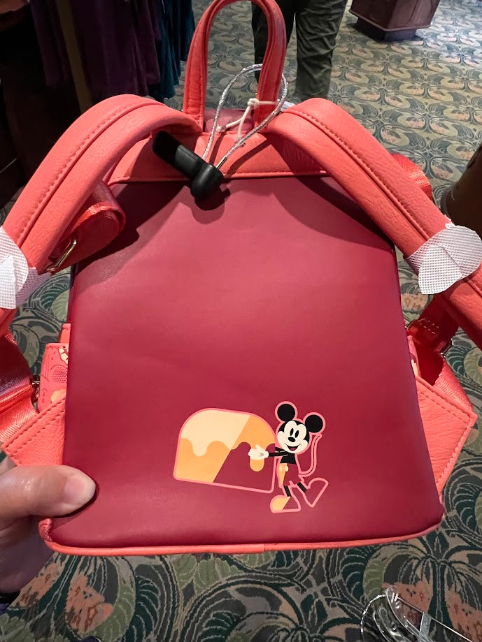 Mickey Mouse 2025 Epcot Food & Wine Festival Loungefly Disney Mini Backpack