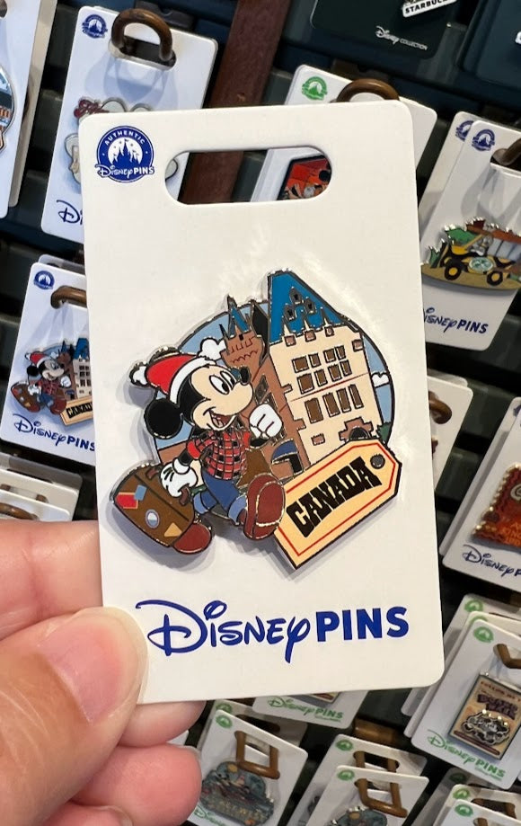 Mickey Mouse Canada Pavilion Epcot World Showcase Disney Pin
