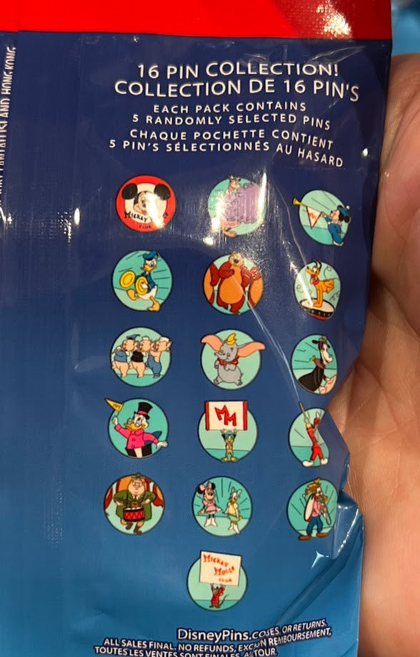 Mickey Mouse Club Mystery Disney Pin Pack