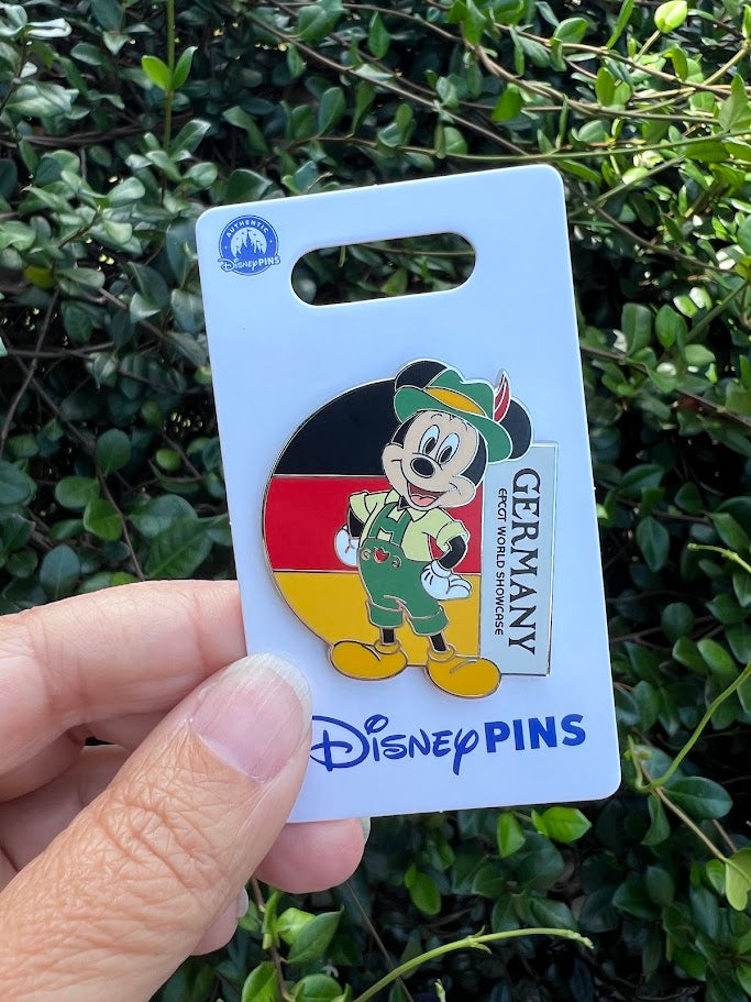 Mickey Mouse Germany Pavilion Epcot World Showcase Disney Pin