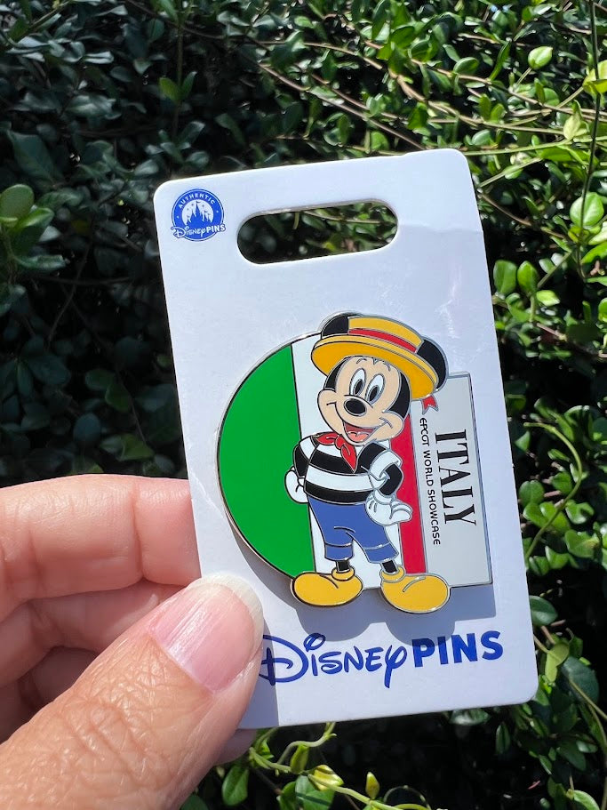 Mickey Mouse Italy Pavilion Epcot World Showcase Disney Pin
