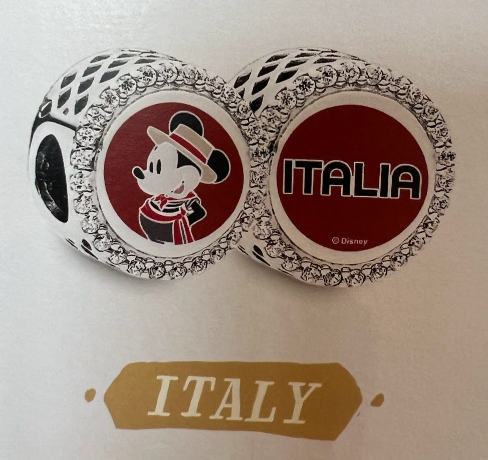 Mickey Mouse Italy Pavilion Epcot Pandora Charm