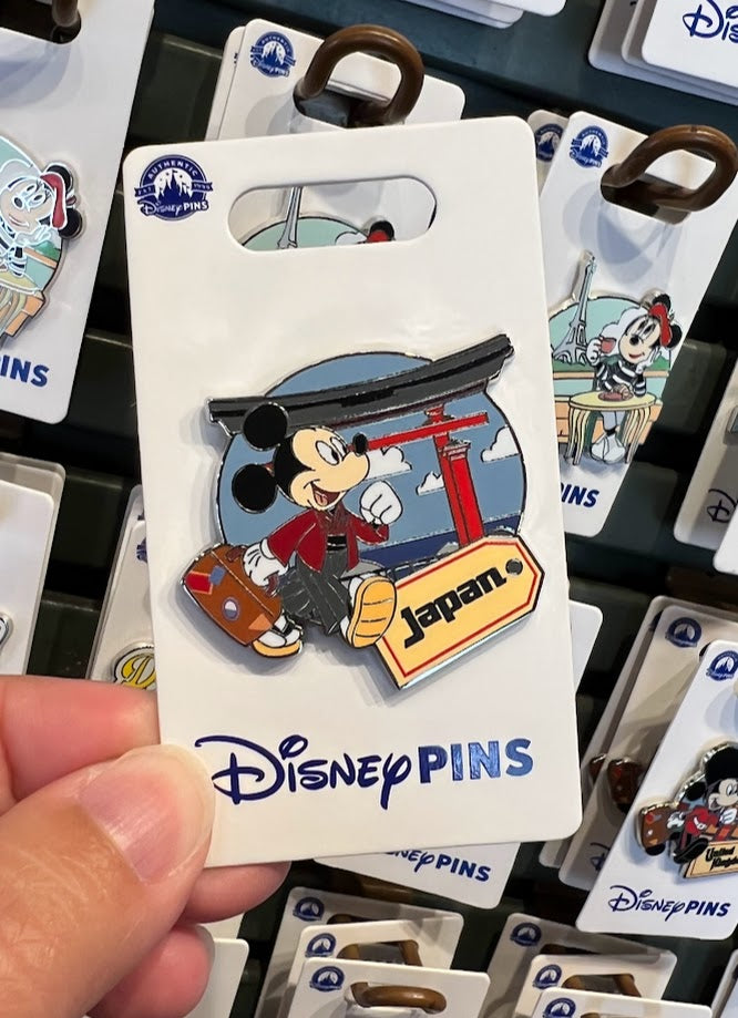 Mickey Mouse Japan Pavilion Epcot World Showcase Disney Pin