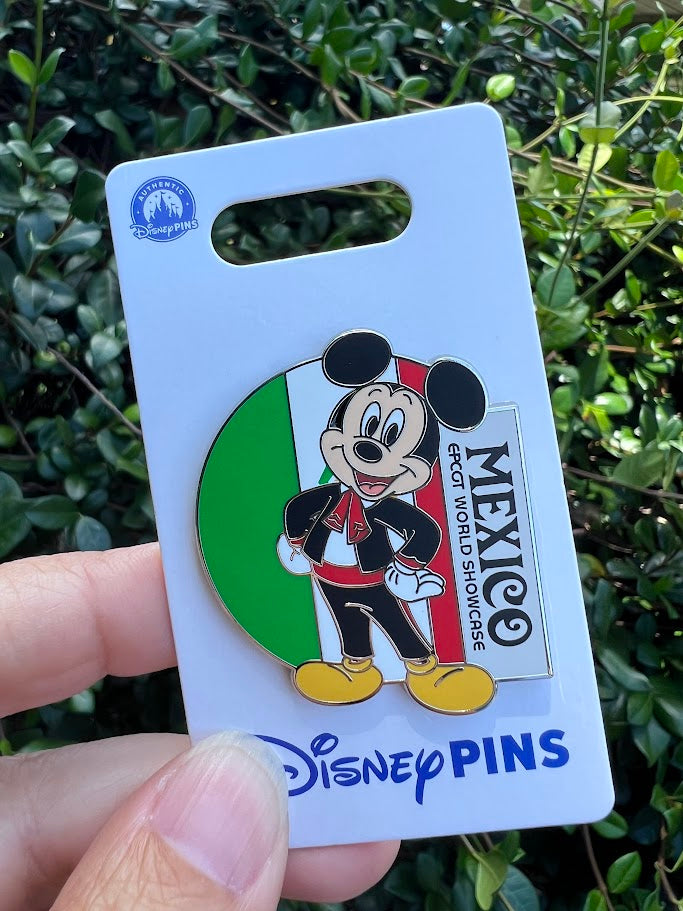 Mickey Mouse Mexico Pavilion Epcot World Showcase Disney Pin