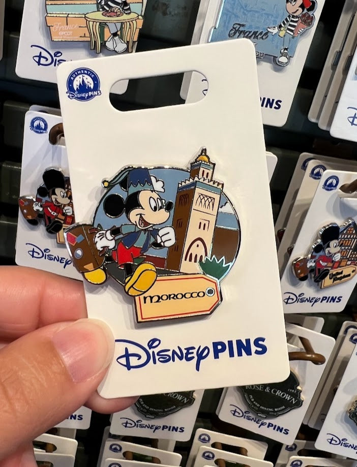 Mickey Mouse Morocco Pavilion Epcot World Showcase Disney Pin