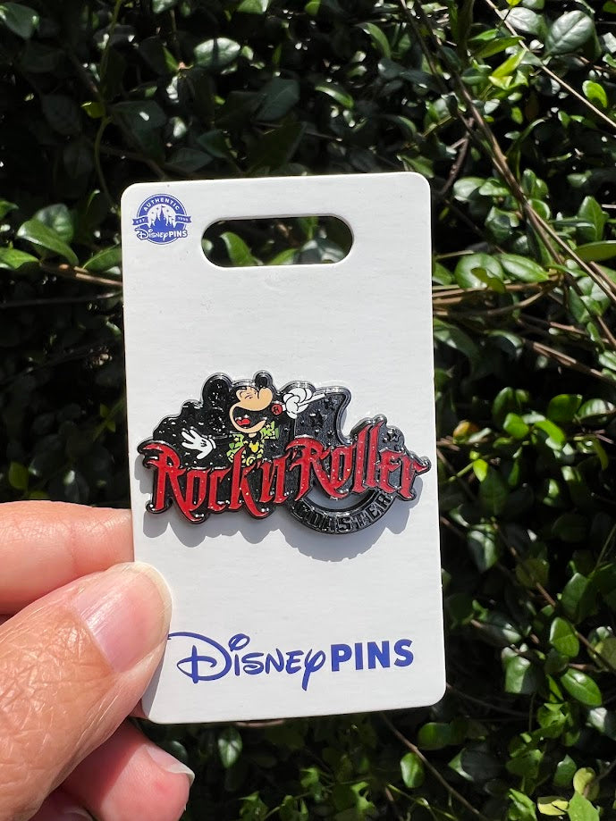 Mickey Mouse Rock 'n' Roller Coaster Disney Pin