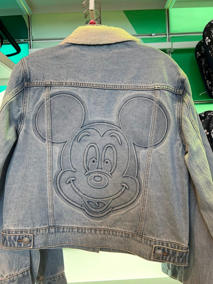 Mickey Mouse Sherpa Denim Jacket