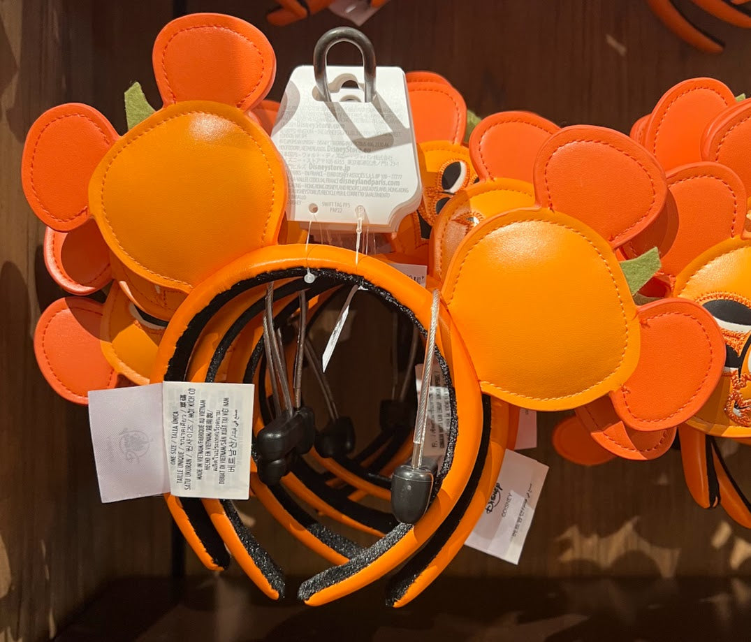 Mickey Pumpkins Halloween Minnie Mouse Ears Headband