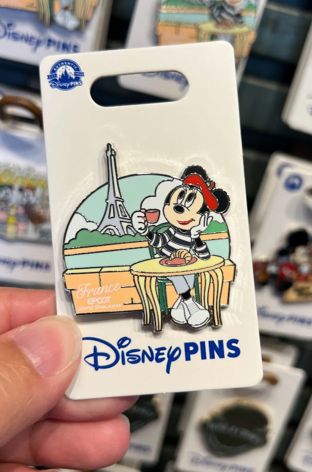 Minnie Mouse France Pavilion Epcot World Showcase Disney Pin