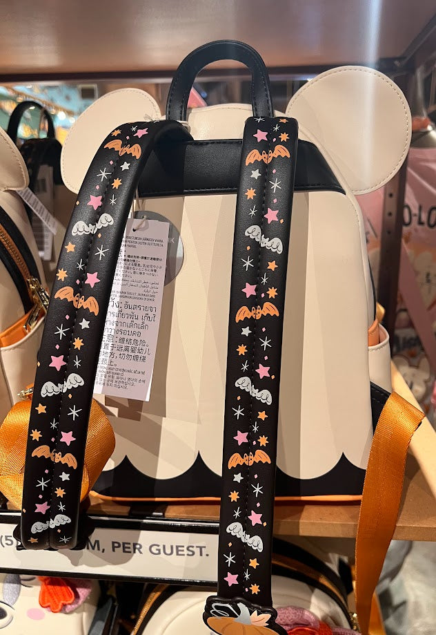 Minnie Mouse Ghost Halloween Loungefly Disney Mini Backpack