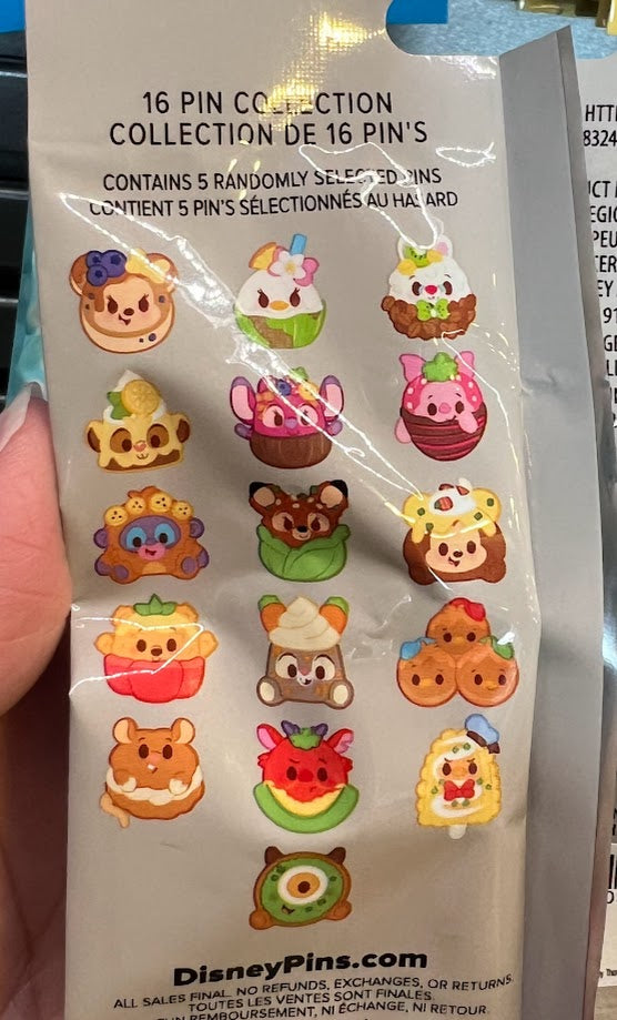 Disney Munchlings Series 2 Mystery Disney Pin Pack
