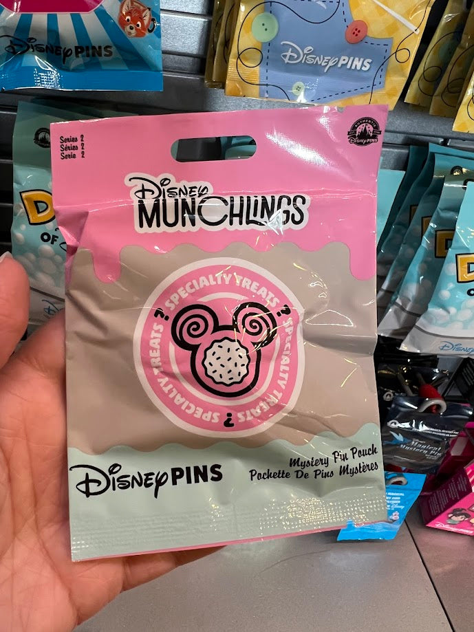 Disney Munchlings Series 2 Mystery Disney Pin Pack