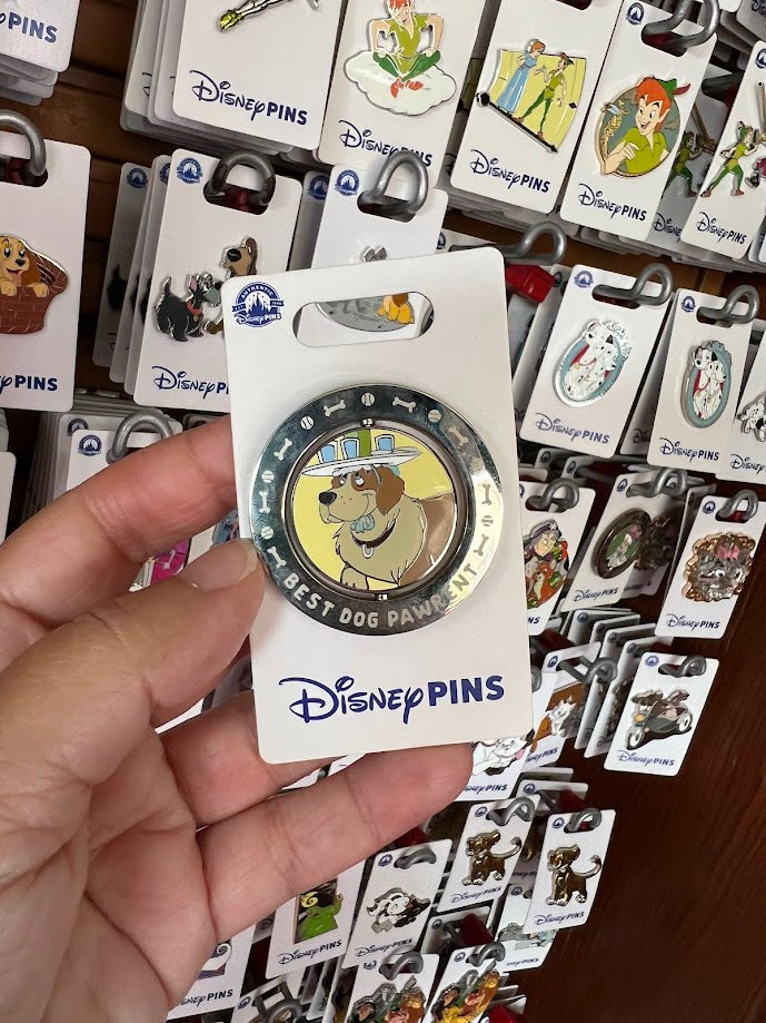 Nana Best Dog Pawrent Disney Pin