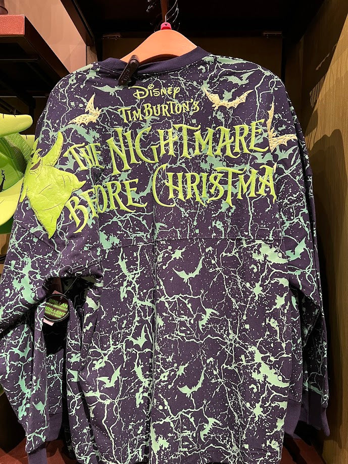 Oogie Boogie Glow in the Dark Adult Spirit Jersey