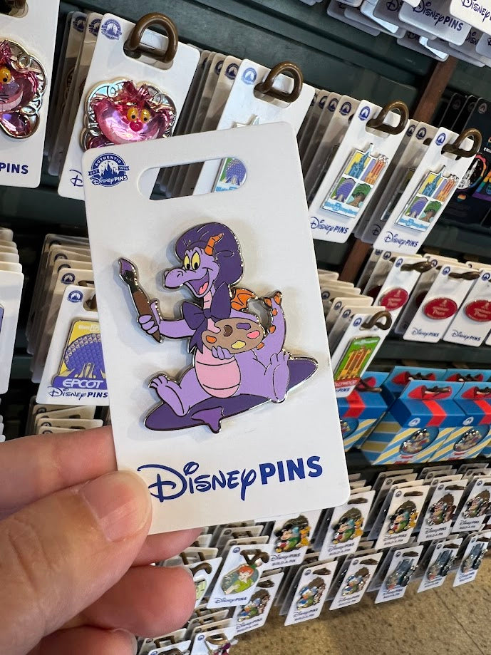 Painter Figment Disney Pin