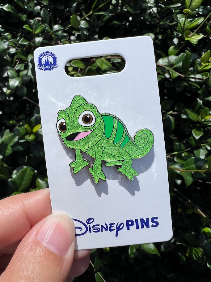 Pascal Glitter Disney Pin