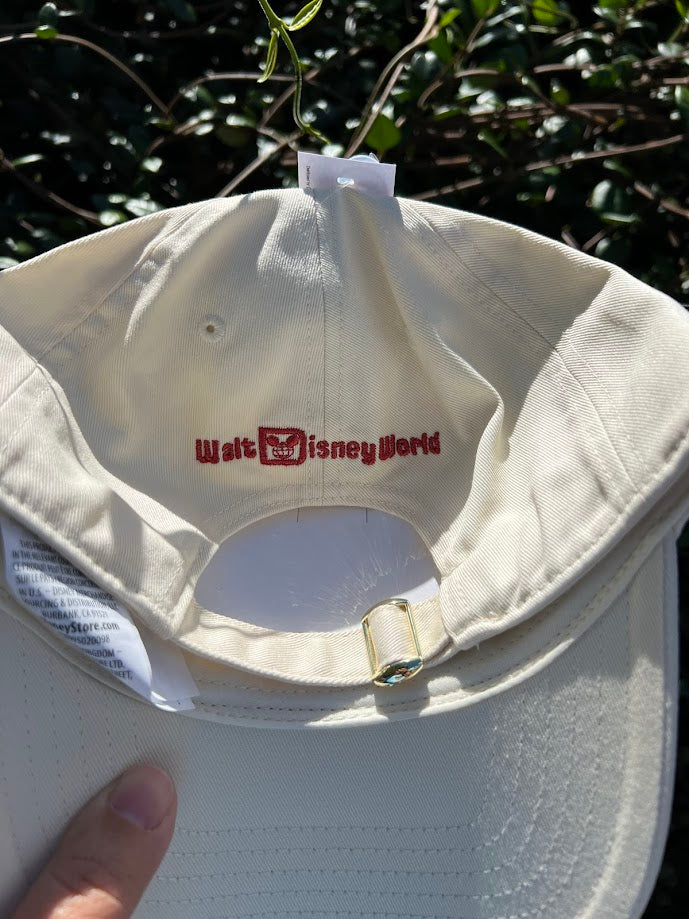 Peppermint Mickey Icon Christmas Walt Disney World Baseball Cap