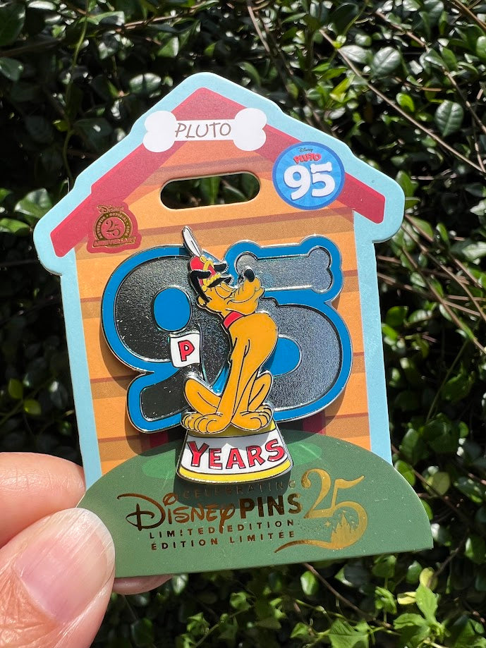 Pluto 95th Anniversary Limited Edition Disney Pin