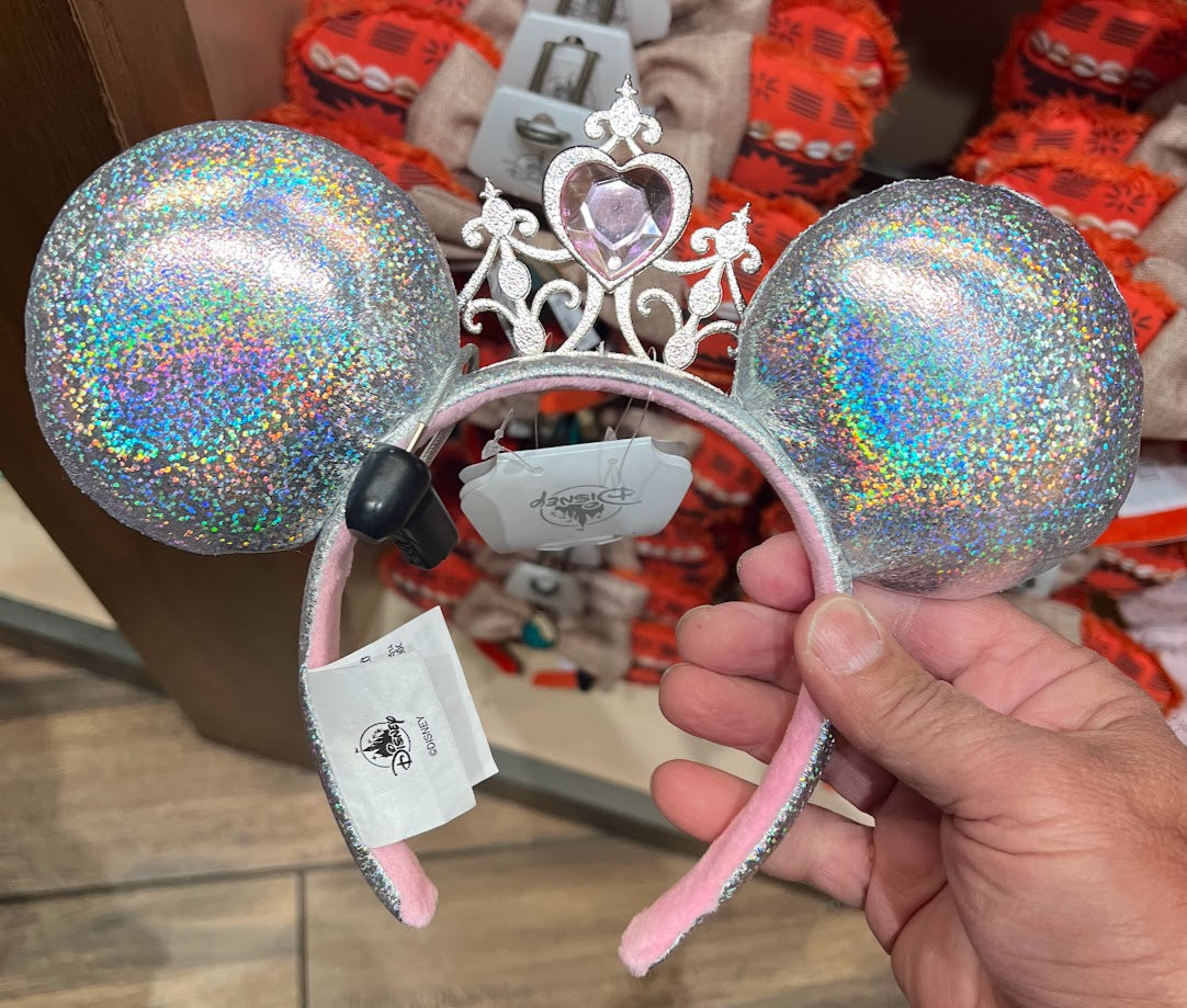 Princess Tiara Minnie Mouse Ears Headband