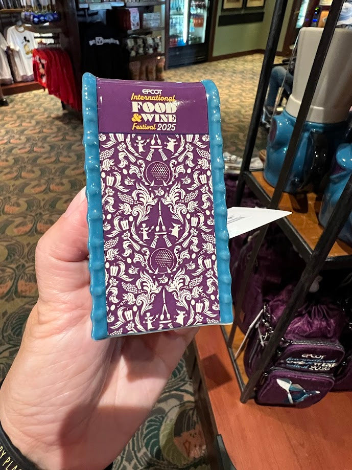 Remy 2025 Epcot Food & Wine Festival Trash Can Salt Pepper Shaker