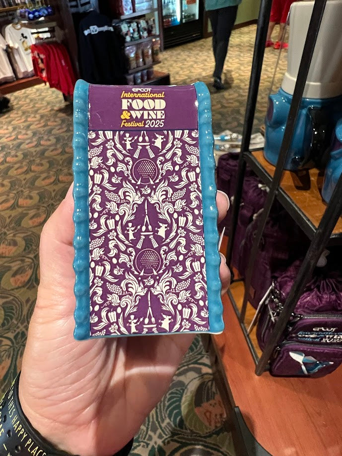 Remy 2025 Epcot Food & Wine Festival Trash Can Salt Pepper Shaker