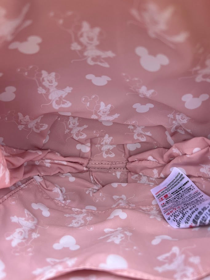 Rose Gold Minnie Mouse Balloon Loungefly Disney Bag