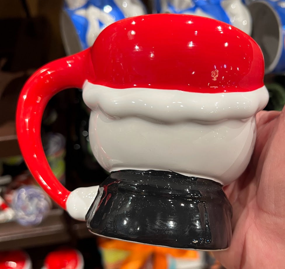 Santa Jack Nightmare Before Christmas Sculpted Mug 14oz.