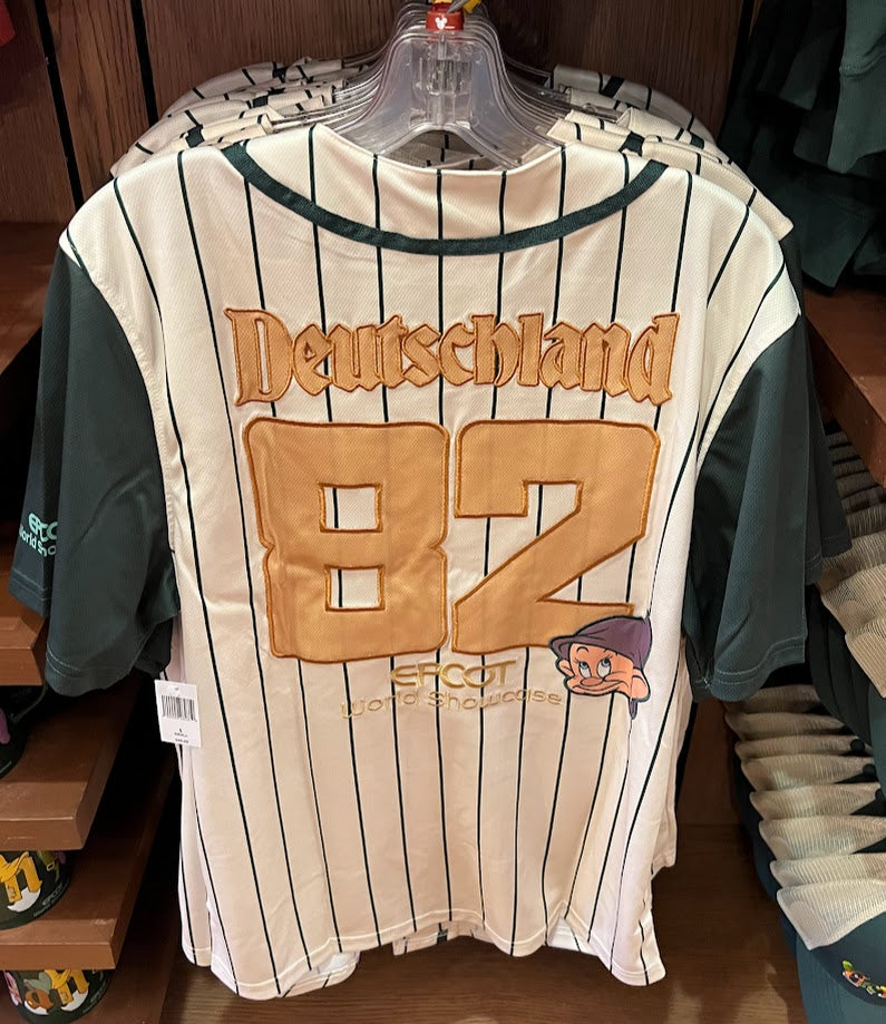 Seven Dwarfs Germany Pavilion Baseball Jersey