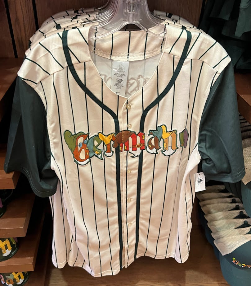Seven Dwarfs Germany Pavilion Baseball Jersey